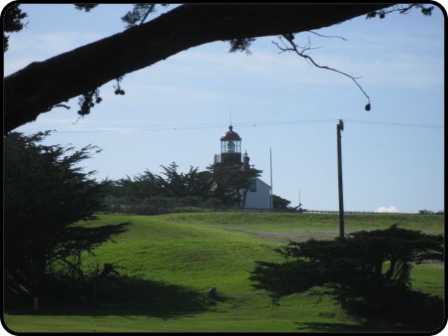 Lighthouse from gold course