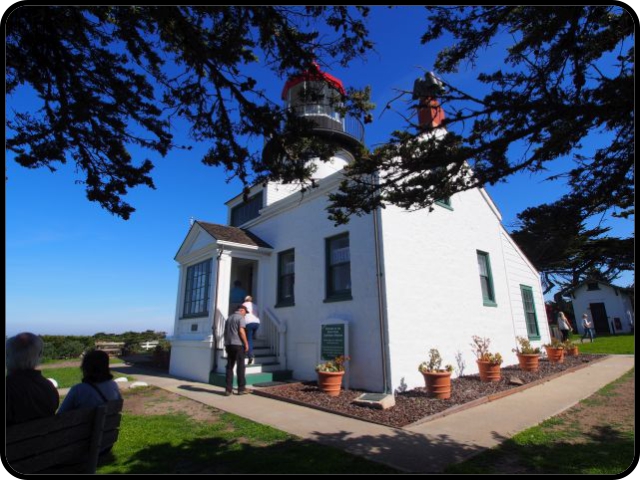 Front of lighthouse