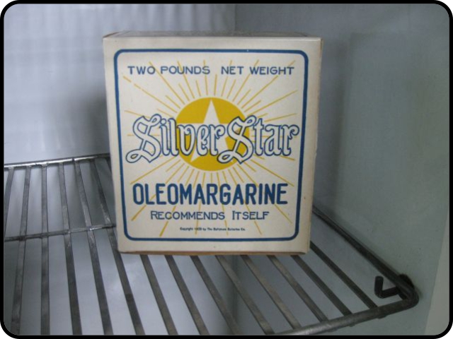 Margarine in icebox