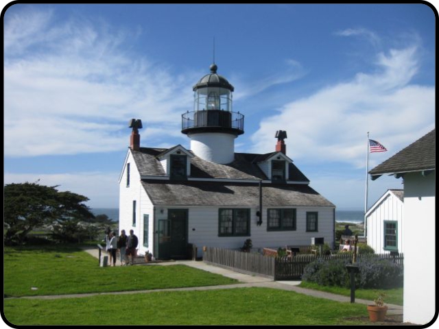 Back of lighthouse