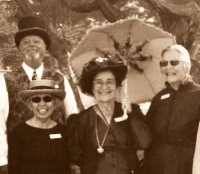 docents in period costumes